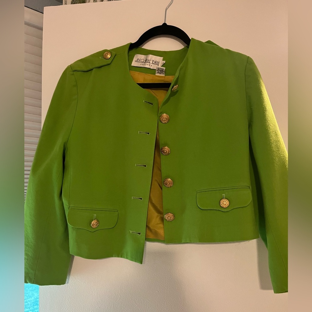 Vintage green coat